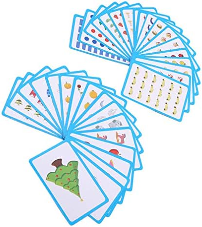 1st Market 36個のリテラシー赤ちゃん教育カードフラッシュカードは英語の単語リテラシー