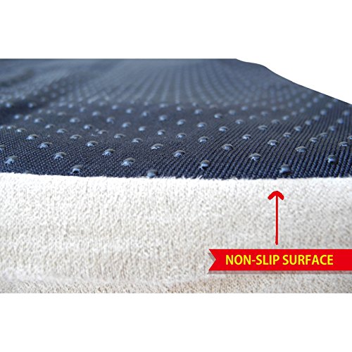 Go Pet Club Solid Memory Foam Orthopedic Pet Bed with Waterproof Cover