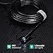 USB Endoscope, DEPSTECH Upgraded 5.5mm Ultra-Thin Inspection Camera Semi-Rigid Waterproof Snake Camera Borescope with USB Adpater and 6 Adjustable LED Lights-16.5ft