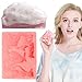 MERZER Organic Handmade Bar Soap Containing Antioxidants Natural Face Wash Bath Body Hand Soap with a Foaming Net To Create a Luxurious Lather for Men Women