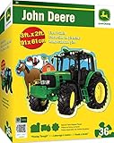 MasterPieces John Deere Plowing Through - 36 Piece Kids Shaped Floor Puzzle