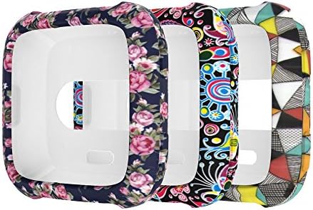 patrohoo For Fitbit Versa Case Clear Soft TPU Protector Shock Proof and Shatter resistant for Fitbit Versa Smart watchs.Pack of 3