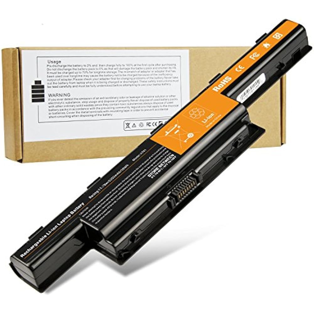 5200mAh/58Wh AS10D51 Laptop Battery For Acer/Gateway AS10D31 AS10D3E