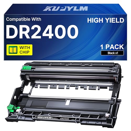 KUPYLM DR2400 DR-2400 Compatible con Brother HL-L2310D HL-L2350DN HL-L2370DN HL-L2375DW DCP-L2510D DCP-L2530DW MFC-L2710DN MFC-L2730DW MFC-L2750DW (1 Negro)