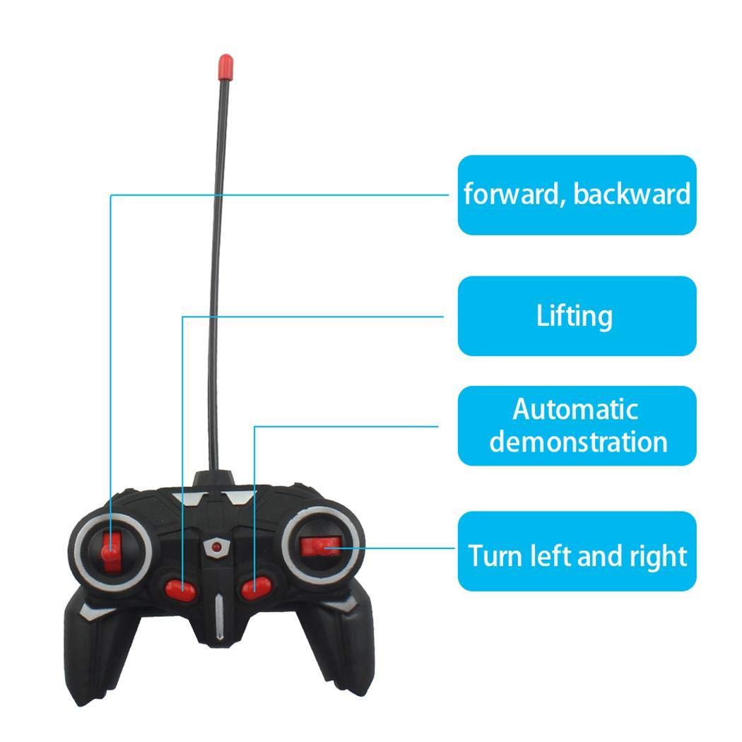 banlany 1:24 Four-Wheel Drive Crawler Excavator Remote Control Car Toy Educational with Light Toy Gift for Kids