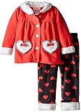 Little Lass Baby Girls' 2 Piece Polar Fleece Set