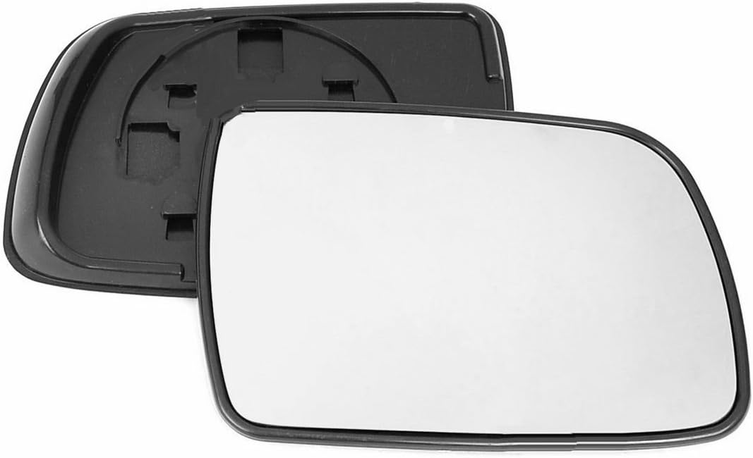 Driver right hand side Heated wing door Silver mirror glass with backing plate #C-SHY/R-JPGCE91 [Clip On]