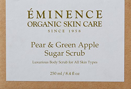 Eminence Pear and Green Apple Sugar Scrub, 8.4 Ounce