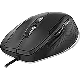 3Dconnexion CadMouse Compact Mouse - USB - Optical - 7 Button(s) - Black