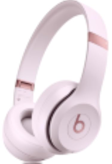 Beats Solo 4 - Wireless Bluetooth On-Ear Headphones, Apple & Android Compatible, Up to 50 Hours of Battery Life - Cloud 4