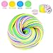 Fluffy Slime, Chiachi Fluffy Floam Slime Stress Relief Toy Scented Sludge Toys 4 Colors 7 Ounce Super Soft and Non-sticky ASTM Certified By Chiachi