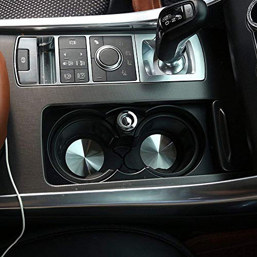 304 Stainless Steel Cup Holder Cover Mat Trim Cover Car Accessories for Landrover Range Rover Sport Vogue Discovery Sport Discovery 4 LR5 - Thumbnail 6