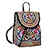 Froomer Vintage Women Canvas Satchel Travel School Backpack Rucksack Shoulder Bag