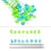 XIEMIN Glow in The Dark Pebbles, Outdoor Garden Glowing Stones for Driveway, Fish Tank, Aquarium, Yard, Decorations