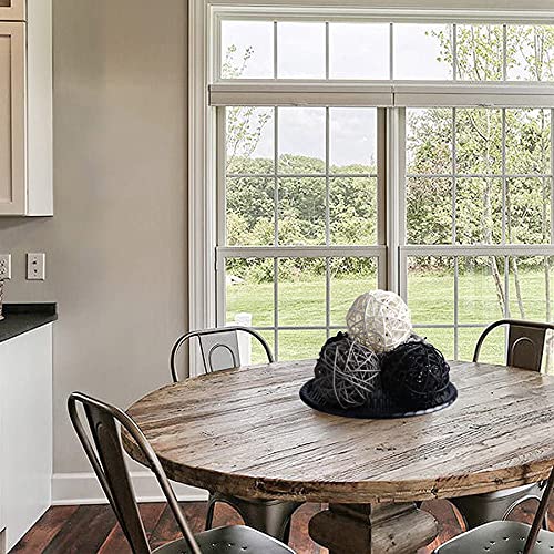 STMK 9 Pcs 3 Inch Wicker Balls Decorations, Rattan Balls Decorative for Home Decor DIY Vase Bowl Filler Ornament Baby… - Image 7