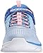 Skechers Kids Swirly Girl-81702L Gore and Strap Sneaker (Little Kid/Big Kid), Blue/Pink, 12.5 M US Little Kid
