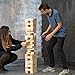 Garden Games Mega Hi-Tower Giant Tumbling Tower Game with Storage Bag | Starts at 3' Tall