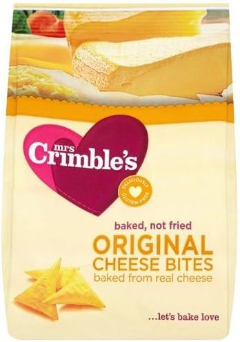 (8 PACK) - Mrs Crimbles Cheese Bites - Original Cheese| 60x6 gx |8 PACK - SUPER SAVER - SAVE MONEY
