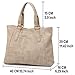 ZMSnow Wholesale Designer PU Leather Tote Satchel Handbags Purse Bag for Women Girl Work Casual(ZMS-NB-101,Light Nude)