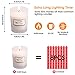 Scented Candles Gift Set, Ahyiyou 12 x 2.5 Oz Portable Glass Natural Soy Wax Candles, Strongly Fragrance Essential Oils Aromatherapy Candles for Stress Relief Home Decorationthumb 3