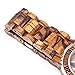 GBlife BEWELL ZS-100BG Wooden Watch Analog Quartz Light Weight Vintage Wrist Watch for Men