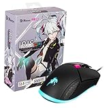 Thermaltake Tt Esports Iris Optical RGB Hatsune Miku Edition Gaming Mouse 16.8 Million Color RGB 5000 DPI Fully Programmable Via Miku Themed Software MO-IRS-WDOHBK-09