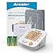 Blood Pressure Monitor Upper Arm, Arealer Automatic Blood Pressure Monitor Large Cuff, Digital Bp Cuff with Blood Pressure and Pulse Rate for Home Use, 2 * 90 Memory Mode, Batteries and Bag Included.