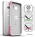 Encased Galaxy S8 Plus Case Pink (Rebel Armor) Heavy Duty Full Body Protection Cover (Samsung S8+)