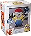 Gemmy Airblown Inflatable Carl the Minion Wearing a Santa Hat - Holiday Yard Decorations, 3.5-foot Tall