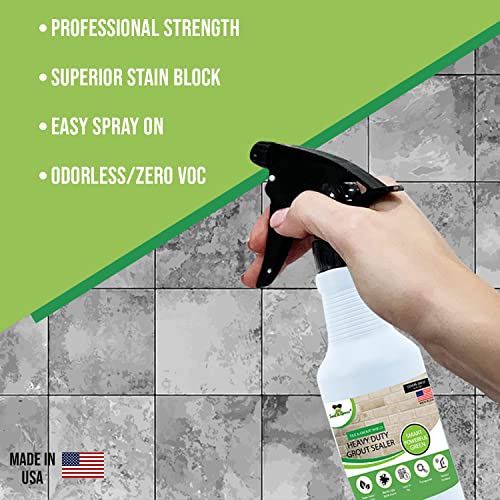 Seal It Green XtremeHeavy Duty Pro Strength Grout Sealer. Non ToxicVOC Free & Odorless.Seal
