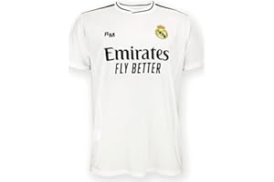 HAVENNOVA Real Madrid Jersey. Real Madrid Home Shirt 24/25. 100% Polyester. Classic fit. Official RM Soccer Jersey. Original Gift.