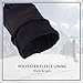 Aegend Running Gloves Women Men Touch Screen Cycling Sports Mittens Liners Warm Gloves, Black, Medium