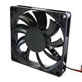 Maker Girl USA DC Case Fan Brushless 80mm x 80mm x 15mm 12V Quiet Output 8015