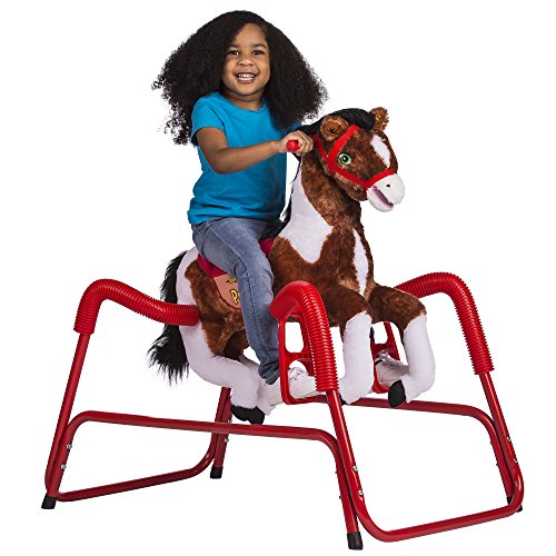 Rockin' Rider Prince Spring Horse Ride On, 39 x 24 x 37.5 - Thumbnail 6