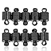 Linsoir Beads 10 Sets Small Strong Magnetic Barrel Clasps Black Magnetic Fasten Specially for RA Person