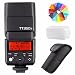 EACHSHOT Godox TT350S 2.4G HSS 1/8000s TTL GN36 Wireless Speedlite Flash for Sony Mirrorless DSLR A7 A7R A7S A7-II A7-III A7R-II A7R-III A7S-II A6300 A6000 Color Filter