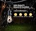Outdoor String Lights with Edison Vintage Dimmable 11S14 Bulbs, SHINE HAI Commercial & Industrial Grade Light String, 10 Dropped Sockets, Weatherproof, Perfect for Patio Cafe Umbrella Bistro Yard-14Ft