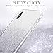 ESR Makeup Glitter Case for iPhone Xs/iPhone X, Glitter Sparkle Bling Cover [Three Layer] for iPhone 5.8 inch (Ombre Black)