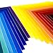 Bright Idea Permanent Vinyl Sheets - 70 Pack 12”x12” | Adhesive Vinyl Sheets, Assorted Colors (Glossy, Matte, Metallic) Permanent Vinyl Bundle Pack for Crafters - Vinyl for Cricut and Silhouette