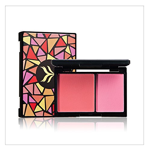 CCbeauty Blush Palette Makeup Blusher Powder Face Cheek Blendable Blush,Micro-pearlescent,#2