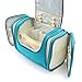 Hipiwe Hanging Travel Toiletry Bag/Shaving Dopp Kit/Makeup Bag Organizer/Household Bathroom Storage Pack for Business and Vacation(13.39