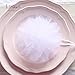 Ling's moment White Tulle Fabric Bolt Tulle Ribbon Roll 6 inch x 100 Yards 300 Feet for Tulle Table Skirt Wedding Party Decorations