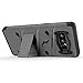 ZIZO Bolt Series for Samsung Galaxy Note 8 Case Military Grade Drop Tested with Tempered Glass Screen Protector Holster Metal Gray Black