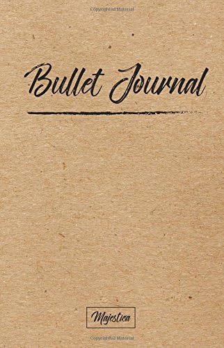 Bullet Journal: 2017 Journal Notebook,dot Grid Journal, 122 Pages 5.5"x8.5" Hard Kraft Paper (2017 Bullet Journal Diary)