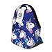 Bonamana Emoji Unicorn Lunch Box Food Container Tote Bag with 3D Printing Digital Pattern for School Picnic Work Office (Unicorn-B)