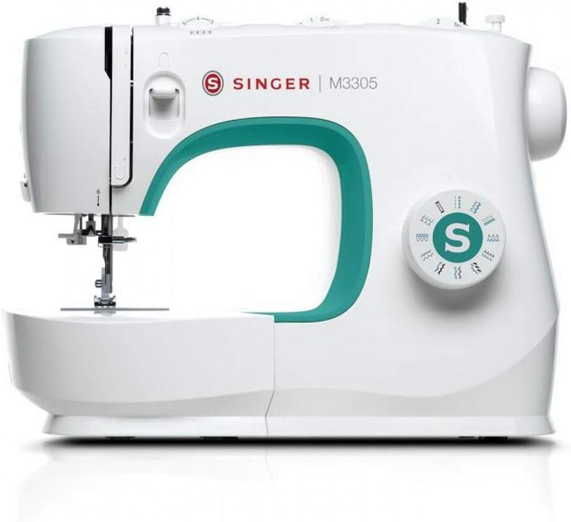 Singer M3305 Sewing Machine, White,Green Amazon.co.uk Kitchen & Home