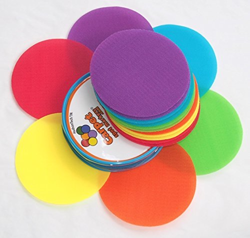 Carpet Spot Sit Markers x 12 Classroom Circles for Teachers