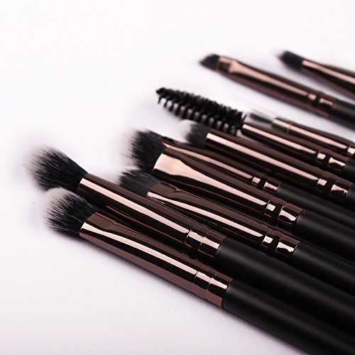 image for Real Perfection Eye Makeup Brush Set 10pcs Professional Eye shadow Bru