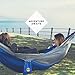 Greenbelt Camping Hammock | Lifetime No Tear Promise | All in One Super-Lightweight Parachute Nylon w/ Carabiners | Outdoor & Indoor Hammocks | Best for Backpacking, Beach, Travel, Hiking, Campus