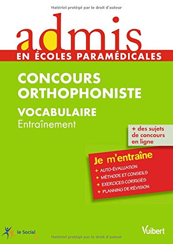 N51 Orthophoniste vocabulaire by (Paperback)